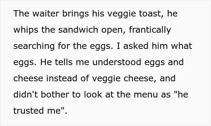 Guy Throws Tantrums In Restaurants Because He Misunderstands What He Orders, GF At Wit’s End Guy Throws Tantrums In Restaurants Because He Misunderstands What He Orders, GF At Wit’s End