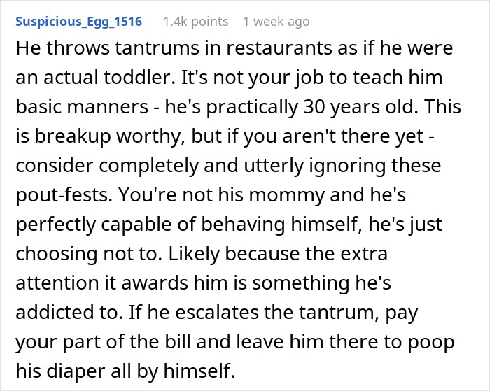 Guy Throws Tantrums In Restaurants Because He Misunderstands What He Orders, GF At Wit’s End Guy Throws Tantrums In Restaurants Because He Misunderstands What He Orders, GF At Wit’s End