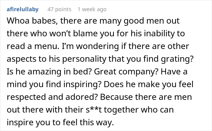 Guy Throws Tantrums In Restaurants Because He Misunderstands What He Orders, GF At Wit’s End Guy Throws Tantrums In Restaurants Because He Misunderstands What He Orders, GF At Wit’s End