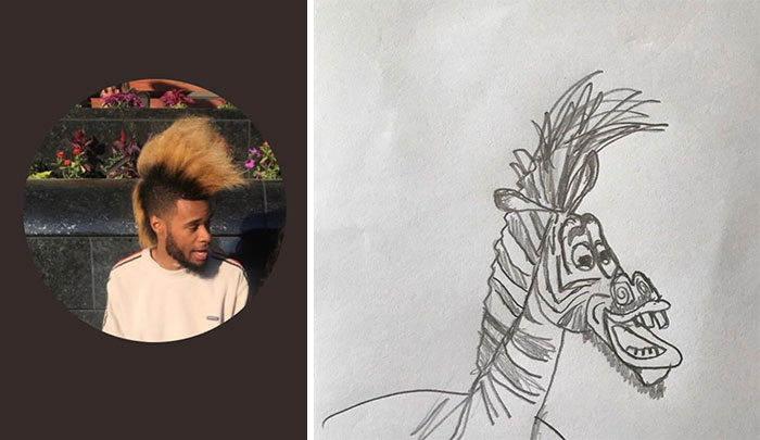 This Guy Gives His Followers&rsquo; Profile Pics A Hilarious Makeover With His Drawings (40 Pics)