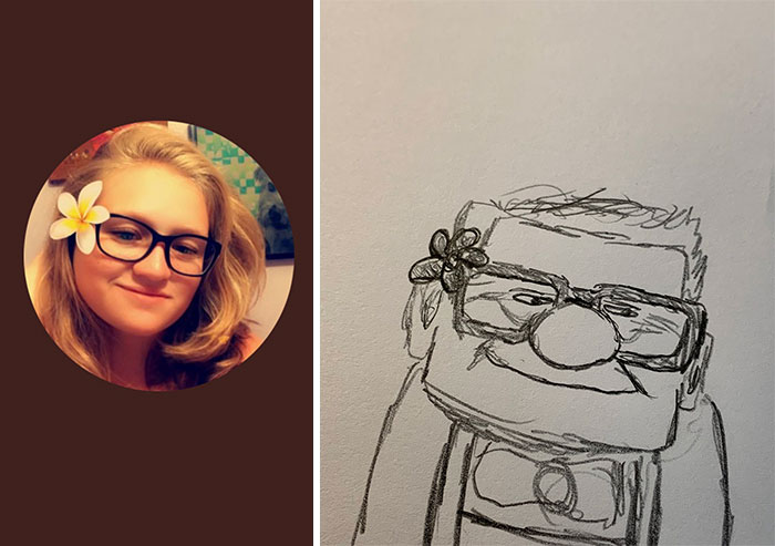 This Guy Gives His Followers&rsquo; Profile Pics A Hilarious Makeover With His Drawings (40 Pics)