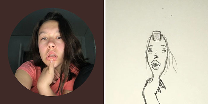 This Guy Gives His Followers&rsquo; Profile Pics A Hilarious Makeover With His Drawings (40 Pics)