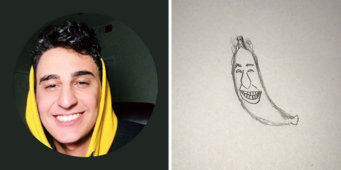This Guy Gives His Followers&rsquo; Profile Pics A Hilarious Makeover With His Drawings (40 Pics)