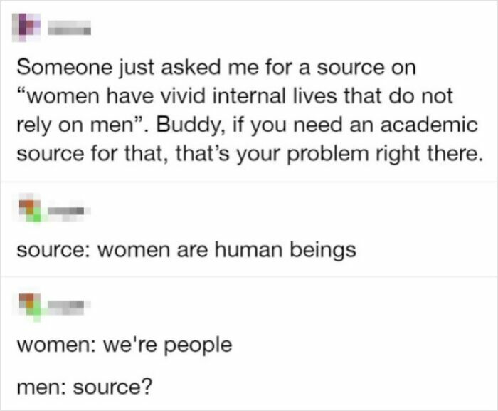 50 Times Misogynists Expected Applause, But Got A Reality Check Instead (New Pics) 50 Times Misogynists Expected Applause, But Got A Reality Check Instead (New Pics)