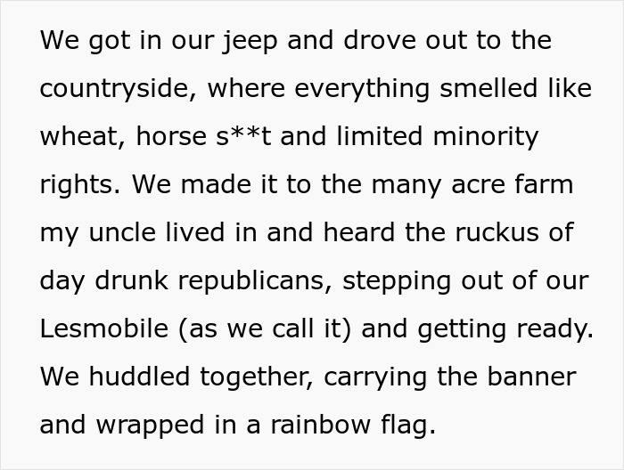 “The Best Week Of My Year”: Gay Woman Gets The Best Revenge On Homophobic Family “The Best Week Of My Year”: Gay Woman Gets The Best Revenge On Homophobic Family