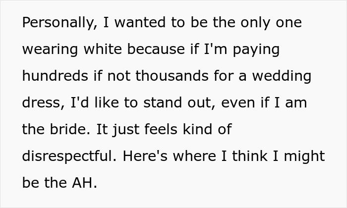 “It Is MY Day”: Bride Tells Grandma She Can’t Wear White At Her Wedding, Starts Family Drama “It Is MY Day”: Bride Tells Grandma She Can’t Wear White At Her Wedding, Starts Family Drama