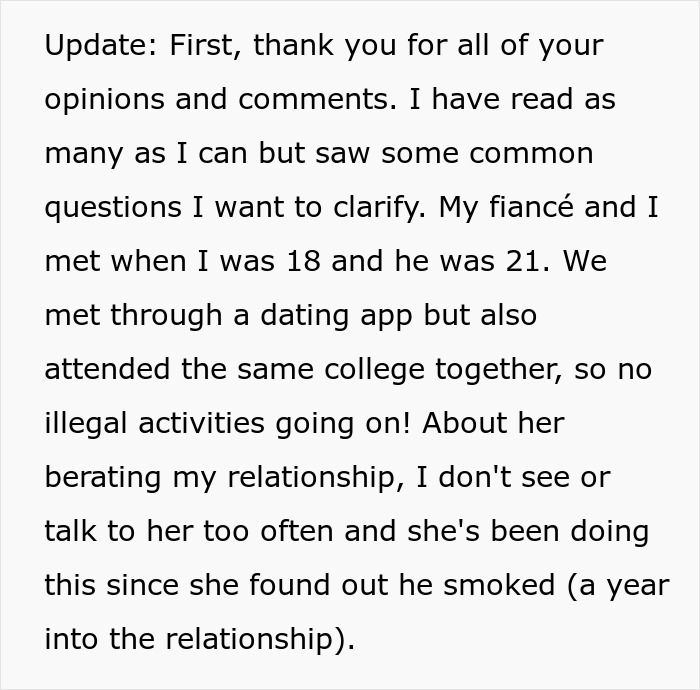 “It Is MY Day”: Bride Tells Grandma She Can’t Wear White At Her Wedding, Starts Family Drama “It Is MY Day”: Bride Tells Grandma She Can’t Wear White At Her Wedding, Starts Family Drama