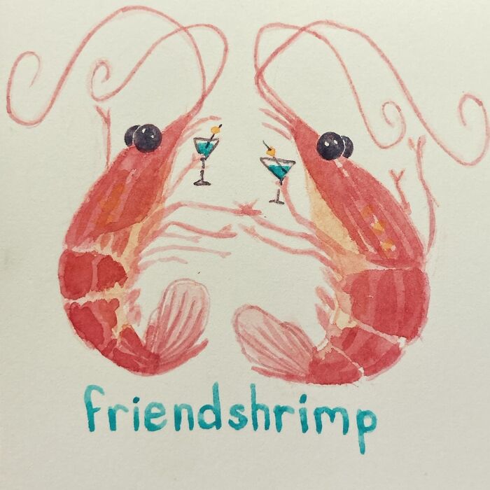 27 Hilarious Watercolor Paintings Of Sassy Animals With Pop Culture References, By This Artist