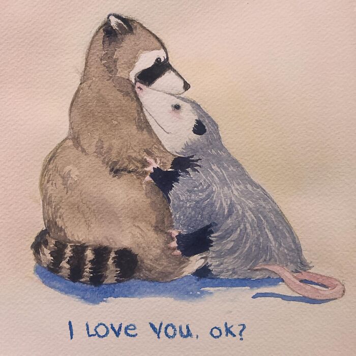 27 Hilarious Watercolor Paintings Of Sassy Animals With Pop Culture References, By This Artist