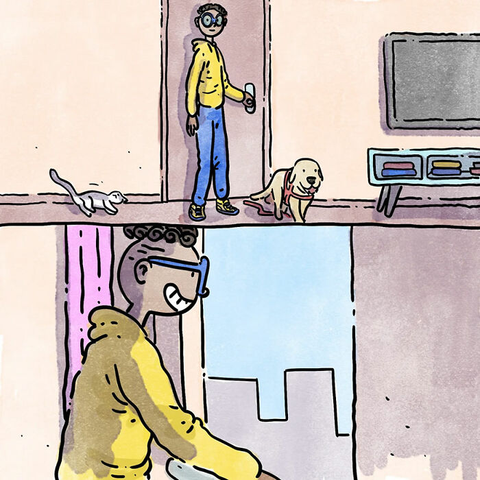 Artist Illustrates Heartwarming Stories That Every Pet Owner Can Relate To (7 New Stories) Artist Illustrates Heartwarming Stories That Every Pet Owner Can Relate To (7 New Stories)