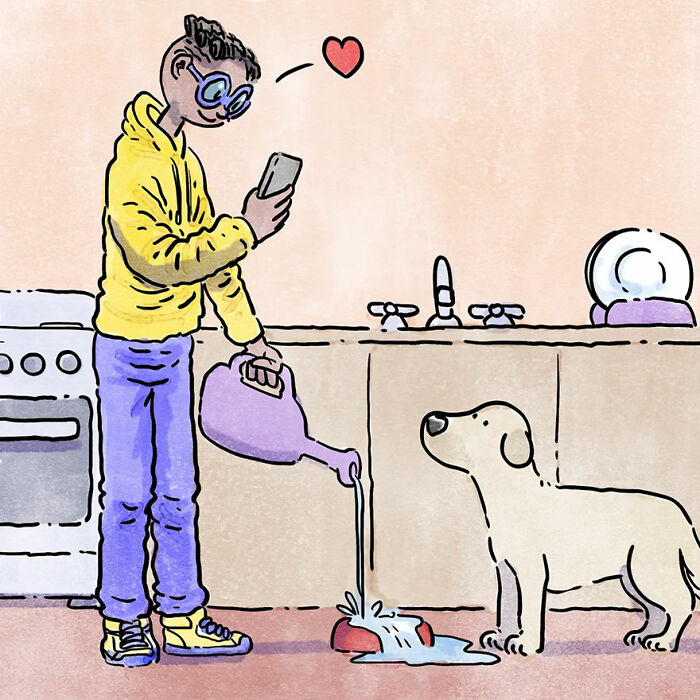 Artist Illustrates Heartwarming Stories That Every Pet Owner Can Relate To (7 New Stories) Artist Illustrates Heartwarming Stories That Every Pet Owner Can Relate To (7 New Stories)