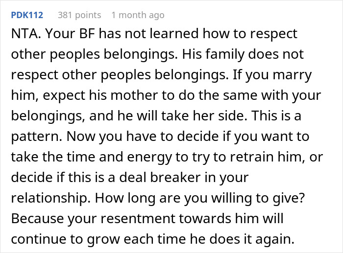 BF’s Family Treats Unused Items As Free-For-Alls, Woman Finally Snaps When Painting Gets Cut Up BF’s Family Treats Unused Items As Free-For-Alls, Woman Finally Snaps When Painting Gets Cut Up