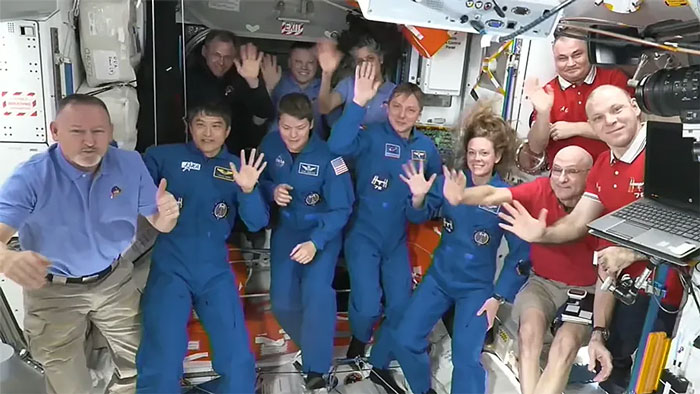 “Houston, Thank You”: SpaceX Crew Arrives At ISS To Bring Stranded NASA Astronauts Back Home