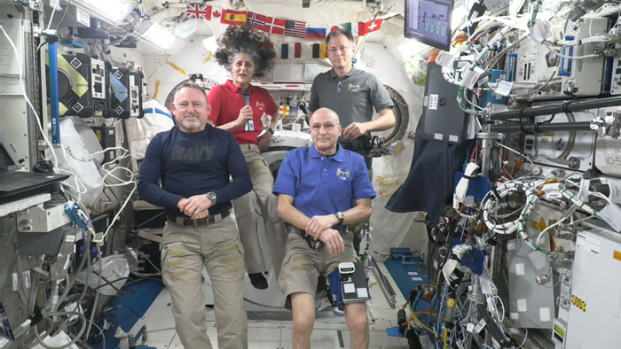 “Houston, Thank You”: SpaceX Crew Arrives At ISS To Bring Stranded NASA Astronauts Back Home