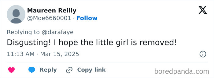 Police Officer And Wife Force 6YO Daughter To Stand Outside In Snow With Cruel Sign