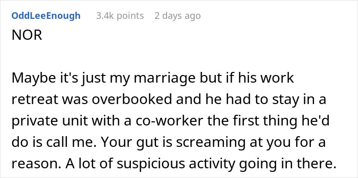 Man Is Upset When Partner Finds Out He Lied About His Work Trip And Suggests They Break Up