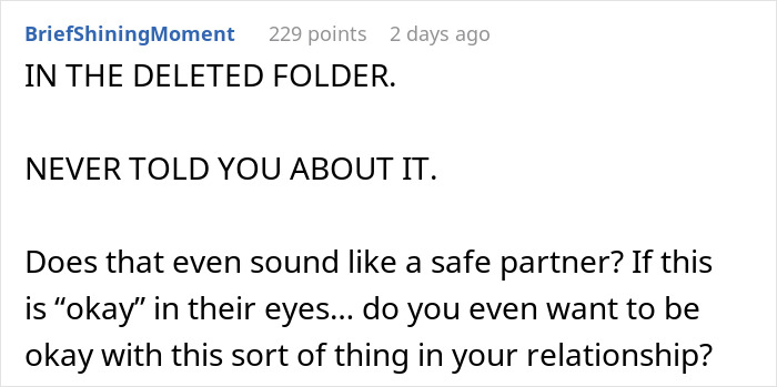 Man Is Upset When Partner Finds Out He Lied About His Work Trip And Suggests They Break Up