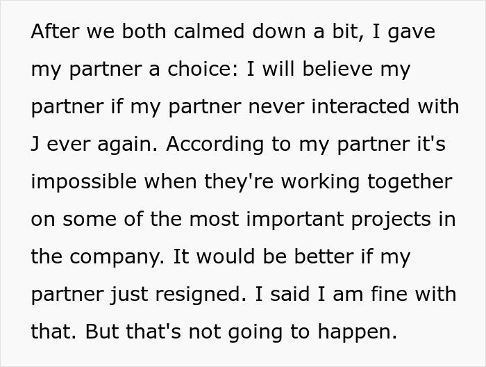 Man Is Upset When Partner Finds Out He Lied About His Work Trip And Suggests They Break Up