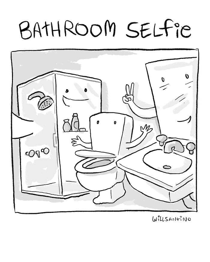 40 Quirky One-Panel Comics By Will Kiley Santino (New Pics) 40 Quirky One-Panel Comics By Will Kiley Santino (New Pics)