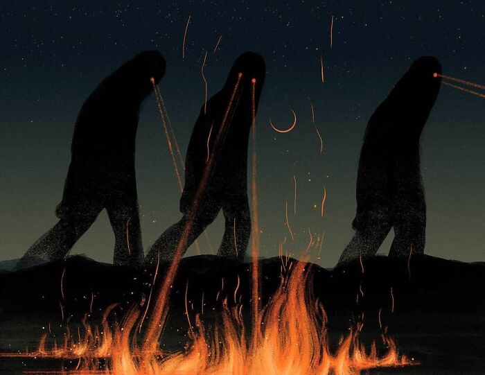 68 Mesmerizingly Mysterious Illustrations By Myriam Wares 68 Mesmerizingly Mysterious Illustrations By Myriam Wares