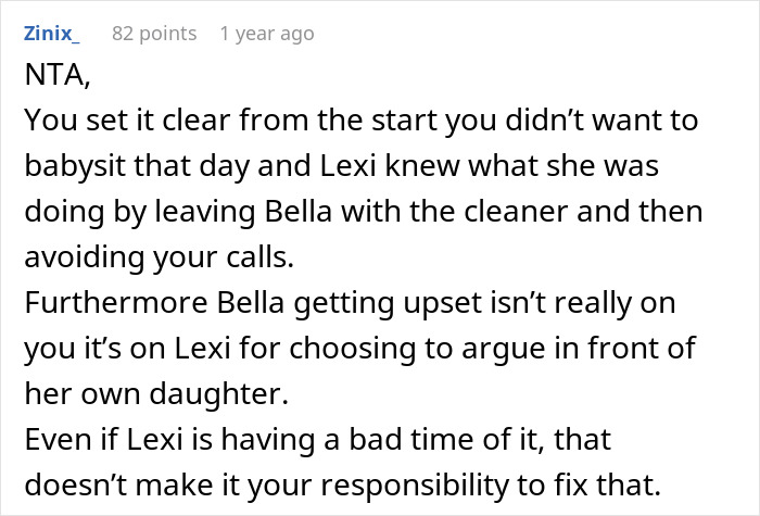 &ldquo;[Am I The Jerk] For How I Handled My Brother&rsquo;s Girlfriend Trying To Force Me To Babysit?&rdquo;