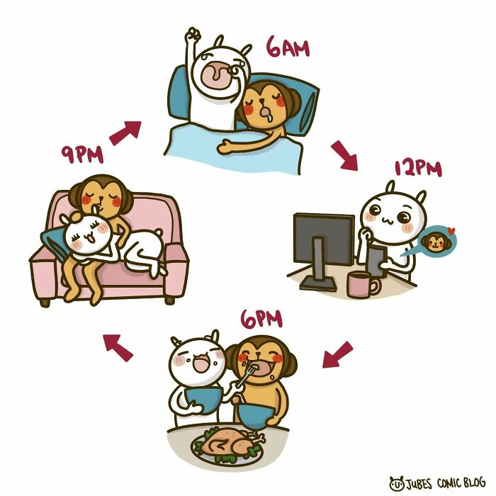 This Artist Hilariously Captures The Everyday Struggles Of Love And Life In 21 New Adorable Comics This Artist Hilariously Captures The Everyday Struggles Of Love And Life In 21 New Adorable Comics