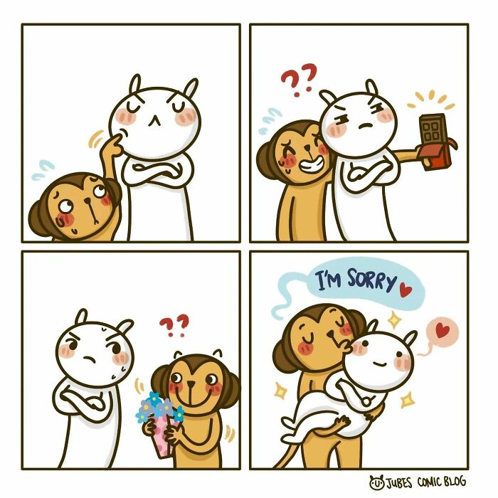 This Artist Hilariously Captures The Everyday Struggles Of Love And Life In 21 New Adorable Comics This Artist Hilariously Captures The Everyday Struggles Of Love And Life In 21 New Adorable Comics