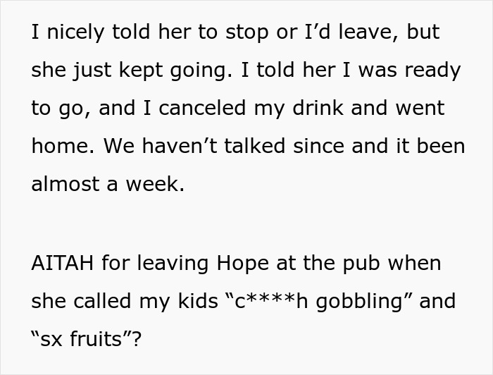 Dad Of Two Asks, &ldquo;Am I The [Jerk] For Leaving My Date At The Bar After She Insulted My Kids?&rdquo;