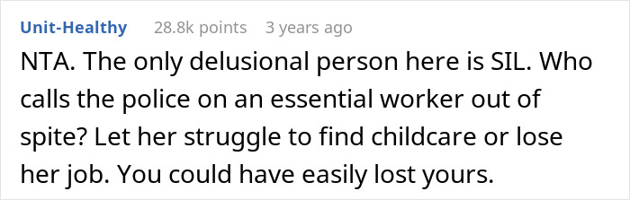 “[Am I The Jerk] For Not Babysitting For My Sister-In-Law Anymore After She Called The Police On Me?”
