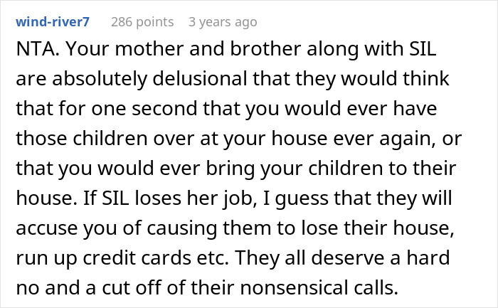“[Am I The Jerk] For Not Babysitting For My Sister-In-Law Anymore After She Called The Police On Me?”
