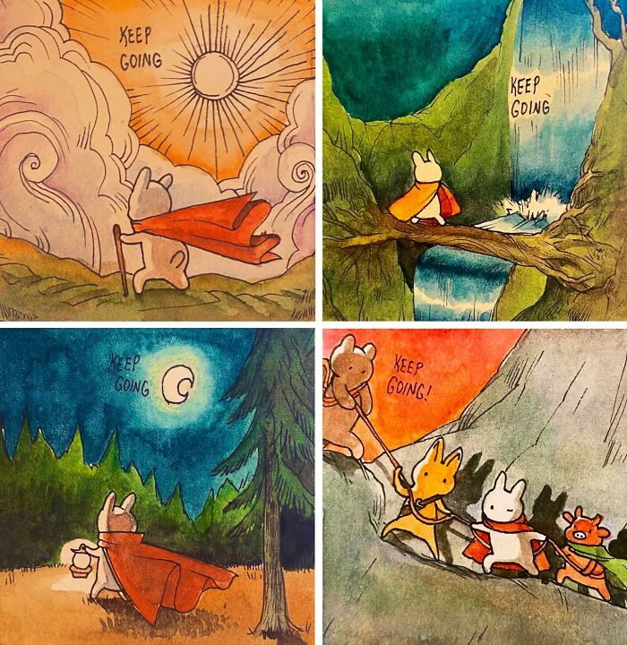 21 Watercolor Comics By Anna-Laura Sullivan That Might Brighten Your Day 21 Watercolor Comics By Anna-Laura Sullivan That Might Brighten Your Day