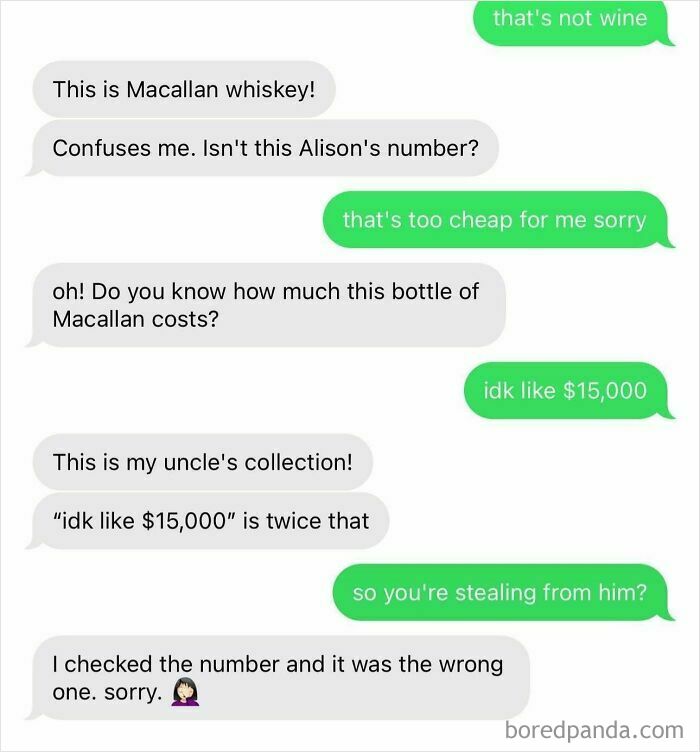 30 Hilarious And Unexpected “Wrong Number” Text Conversations (New Pics) 30 Hilarious And Unexpected “Wrong Number” Text Conversations (New Pics)