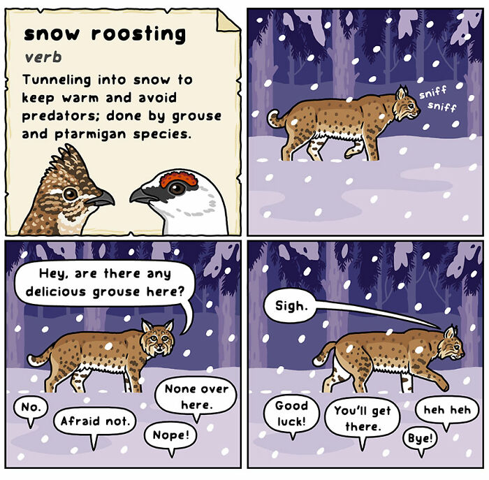 30 Playful Comics That Show The Funny Side Of Nature And Wildlife By This Artist