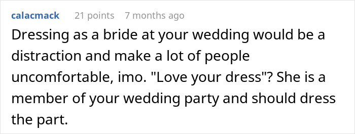 &ldquo;Would I Be The [Jerk] If I Didn&rsquo;t Let My Sister Wear Her Wedding Dress To My Wedding?&rdquo;