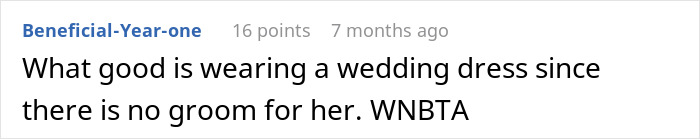 &ldquo;Would I Be The [Jerk] If I Didn&rsquo;t Let My Sister Wear Her Wedding Dress To My Wedding?&rdquo;
