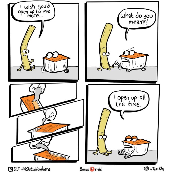 Comic Artist Ryan Rds Comes Back With A Fresh Batch Of Comics With A Twist, Here’s 49 Of Them Comic Artist Ryan Rds Comes Back With A Fresh Batch Of Comics With A Twist, Here’s 49 Of Them