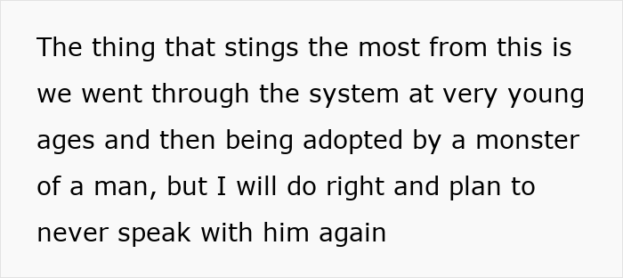 Man Lies, Calls CPS On Sis, Then Comes Begging For Forgiveness, She Just Cuts Him Off From Her Life Man Lies, Calls CPS On Sis, Then Comes Begging For Forgiveness, She Just Cuts Him Off From Her Life