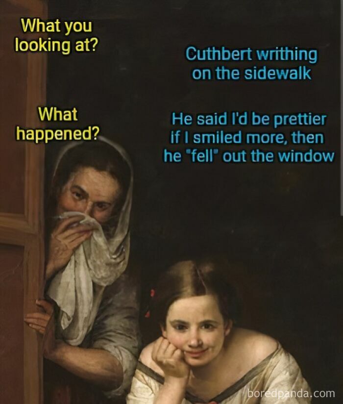 50 Hilarious Classical Art Memes That Deserve A Museum Of Their Own (New Pics) 50 Hilarious Classical Art Memes That Deserve A Museum Of Their Own (New Pics)