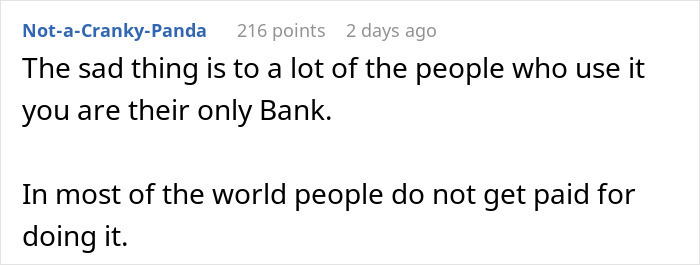 “You’re Not Entitled To Payment. We Are Not A Bank”: Entitled Woman Flips Out Over Denied Donation “You’re Not Entitled To Payment. We Are Not A Bank”: Entitled Woman Flips Out Over Denied Donation