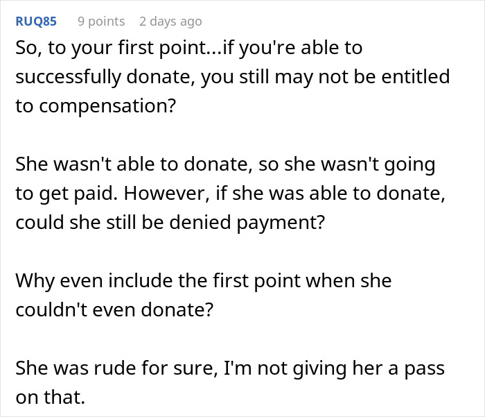 “You’re Not Entitled To Payment. We Are Not A Bank”: Entitled Woman Flips Out Over Denied Donation “You’re Not Entitled To Payment. We Are Not A Bank”: Entitled Woman Flips Out Over Denied Donation