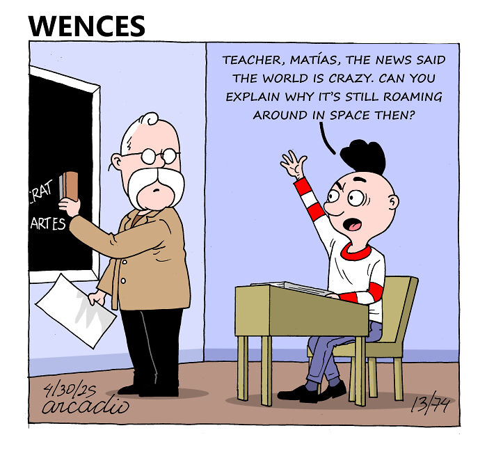 The Adventures Of Wences: Here’s My 5 New Comic Strips
