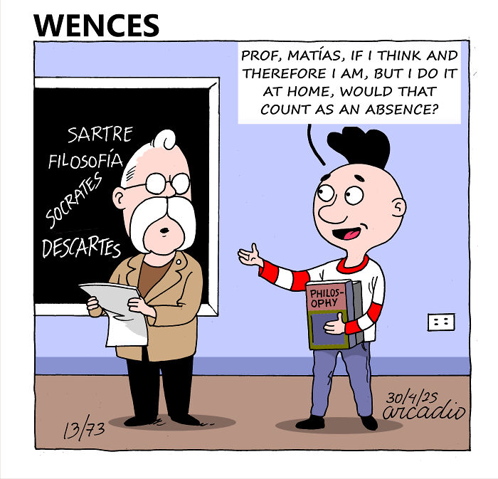 The Adventures Of Wences: Here’s My 5 New Comic Strips