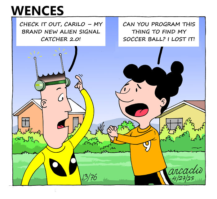 The Adventures Of Wences: Here’s My 5 New Comic Strips