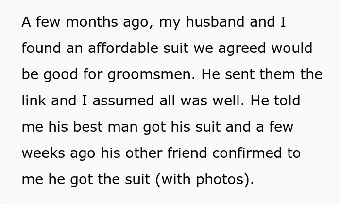 “My Husband Said Nothing”: Bride Issues Best Man An Ultimatum Over His Wedding Outfit “My Husband Said Nothing”: Bride Issues Best Man An Ultimatum Over His Wedding Outfit