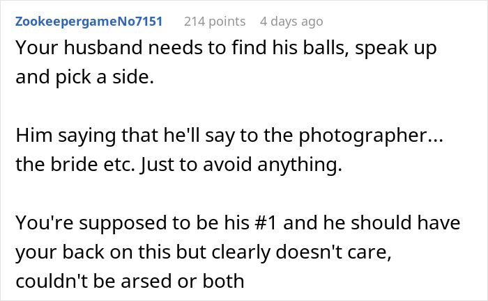 “My Husband Said Nothing”: Bride Issues Best Man An Ultimatum Over His Wedding Outfit “My Husband Said Nothing”: Bride Issues Best Man An Ultimatum Over His Wedding Outfit