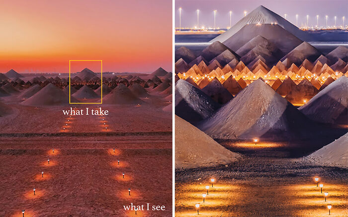 “What I See Vs. What I Take”: 16 Photos Revealing How This Photographer Captures The Perfect Shot “What I See Vs. What I Take”: 16 Photos Revealing How This Photographer Captures The Perfect Shot