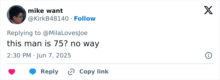 “He Is A Vampire”: 75YO ‘Smoking Hot’ Rockstar Credits His Ageless Look To Wife’s Excellent Cooking “He Is A Vampire”: 75YO ‘Smoking Hot’ Rockstar Credits His Ageless Look To Wife’s Excellent Cooking