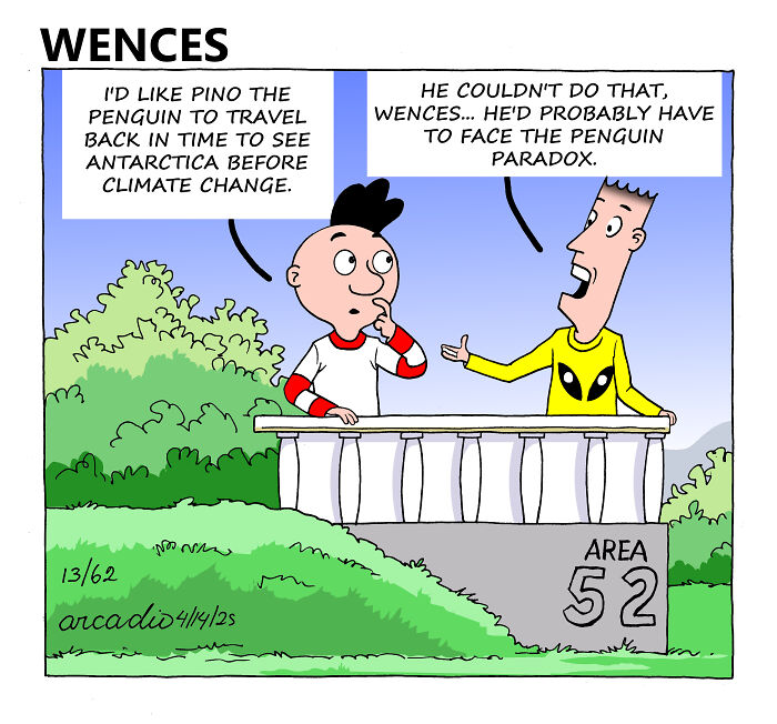 Here Are My 5 New Wences Comic Strips