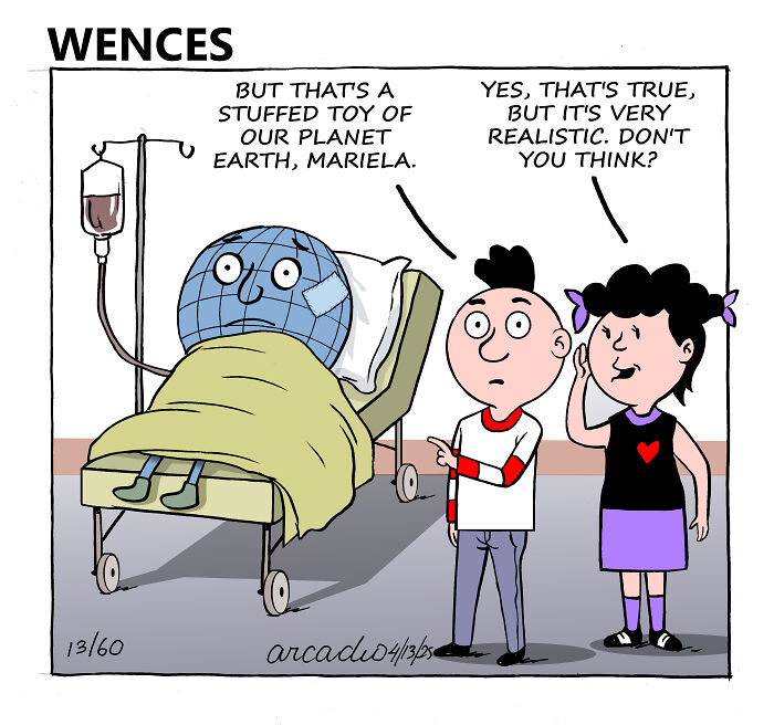 Here Are My 5 New Wences Comic Strips