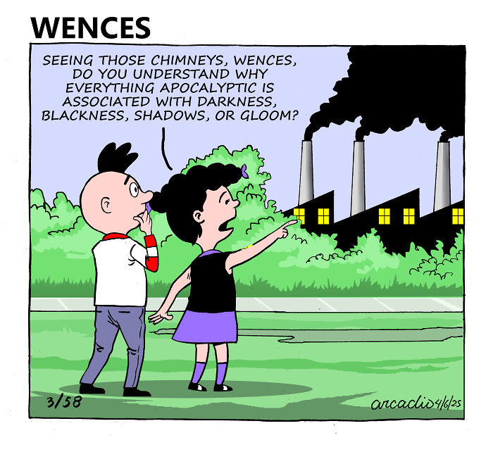 Here Are My 5 New Wences Comic Strips